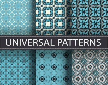 Desen sorunsuz doku vektör arka plan soyut geometrik yazdırma süsleme