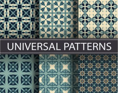 Desen sorunsuz doku vektör arka plan soyut geometrik yazdırma süsleme