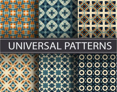 Desen sorunsuz doku vektör arka plan soyut geometrik yazdırma süsleme