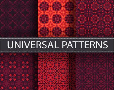 Desen sorunsuz doku vektör arka plan soyut geometrik yazdırma süsleme