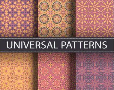 Desen sorunsuz doku vektör arka plan soyut geometrik yazdırma süsleme