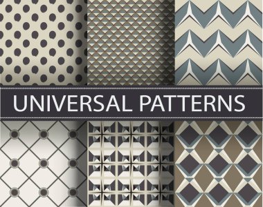 Desen sorunsuz doku vektör arka plan soyut geometrik yazdırma süsleme