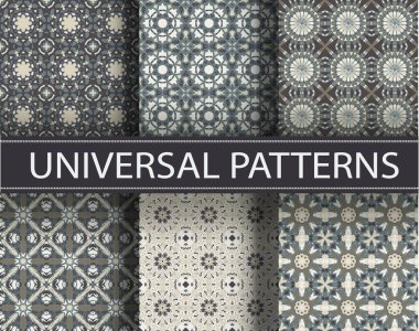 Desen sorunsuz doku vektör arka plan soyut geometrik yazdırma süsleme