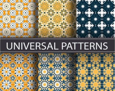 Desen sorunsuz doku vektör arka plan soyut geometrik de