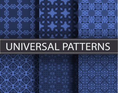 Desen sorunsuz doku vektör arka plan soyut geometrik de