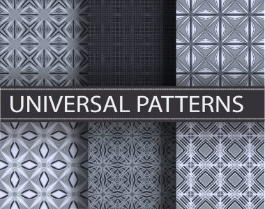 Desen sorunsuz doku vektör arka plan soyut geometrik de