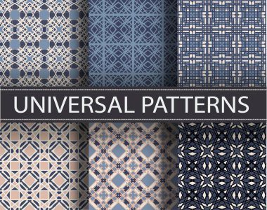 Desen sorunsuz doku vektör arka plan soyut geometrik de