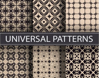 Desen sorunsuz doku vektör arka plan soyut geometrik de