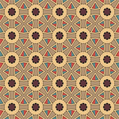 Desen sorunsuz doku vektör arka plan soyut geometrik tasarım. Modern kumaş grafik Tekstil beyaz çizgi zemin dekorasyon illüstrasyon. Yazdırma süs siyah retro kiremit tekrar öğesi sanat