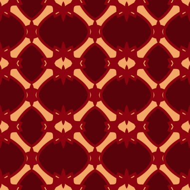 Desen sorunsuz doku vektör arka plan soyut geometrik tasarım. Modern kumaş grafik Tekstil beyaz çizgi zemin dekorasyon illüstrasyon. Yazdırma süs siyah retro kiremit tekrar öğesi sanat