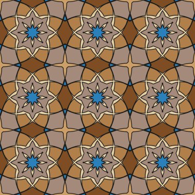 Desen sorunsuz doku vektör arka plan soyut geometrik tasarım. Modern kumaş grafik Tekstil beyaz çizgi zemin dekorasyon illüstrasyon. Yazdırma süs siyah retro kiremit tekrar öğesi sanat