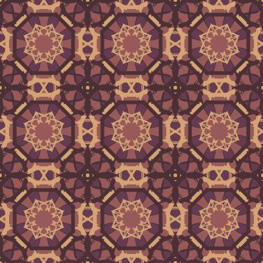 Desen sorunsuz doku vektör arka plan soyut geometrik tasarım. Modern kumaş grafik Tekstil beyaz çizgi zemin dekorasyon illüstrasyon. Yazdırma süs siyah retro kiremit tekrar öğesi sanat.