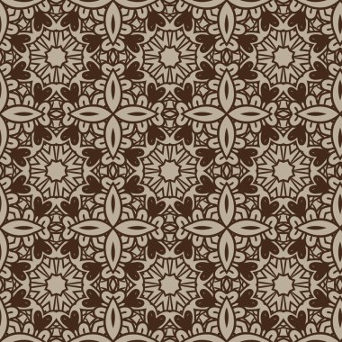 Desen sorunsuz doku vektör arka plan soyut geometrik tasarım. Modern kumaş grafik Tekstil beyaz çizgi zemin dekorasyon illüstrasyon. Yazdırma süs siyah retro kiremit tekrar öğesi sanat.