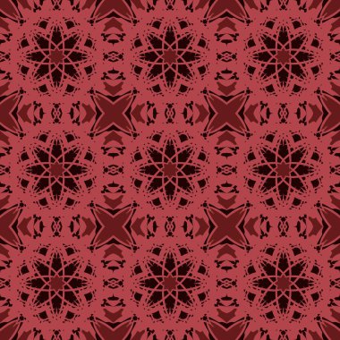 Desen sorunsuz doku vektör arka plan soyut geometrik tasarım. Modern kumaş grafik Tekstil beyaz çizgi zemin dekorasyon illüstrasyon. Yazdırma süs siyah retro kiremit tekrar öğesi sanat.