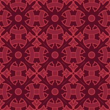 Desen sorunsuz doku vektör arka plan soyut geometrik tasarım. Modern kumaş grafik Tekstil beyaz çizgi zemin dekorasyon illüstrasyon. Yazdırma süs siyah retro kiremit tekrar öğesi sanat.