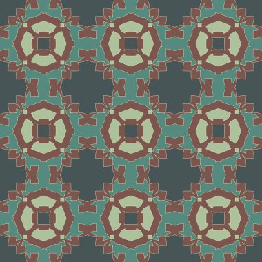 Desen sorunsuz doku vektör arka plan soyut geometrik tasarım. Modern kumaş grafik Tekstil beyaz çizgi zemin dekorasyon illüstrasyon. Yazdırma süs siyah retro kiremit tekrar öğesi sanat.