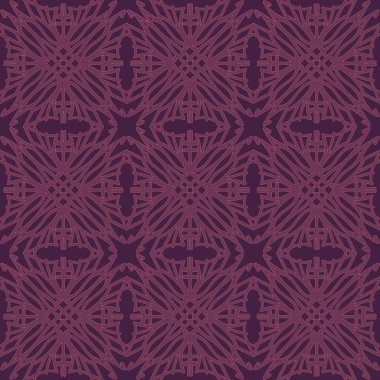 Desen sorunsuz doku vektör arka plan soyut geometrik tasarım. Modern kumaş grafik Tekstil beyaz çizgi zemin dekorasyon illüstrasyon. Yazdırma süs siyah retro kiremit tekrar öğesi sanat.