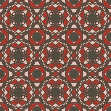 Desen sorunsuz doku vektör arka plan soyut geometrik tasarım. Modern kumaş grafik Tekstil beyaz çizgi zemin dekorasyon illüstrasyon. Yazdırma süs siyah retro kiremit tekrar öğesi sanat.