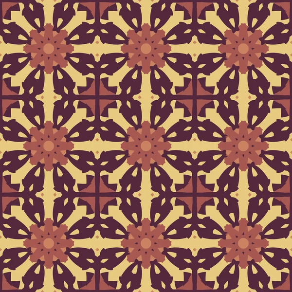 Desen sorunsuz doku vektör arka plan soyut geometrik tasarım. Modern kumaş grafik Tekstil beyaz çizgi zemin dekorasyon illüstrasyon. Yazdırma süs siyah retro kiremit tekrar öğesi sanat.