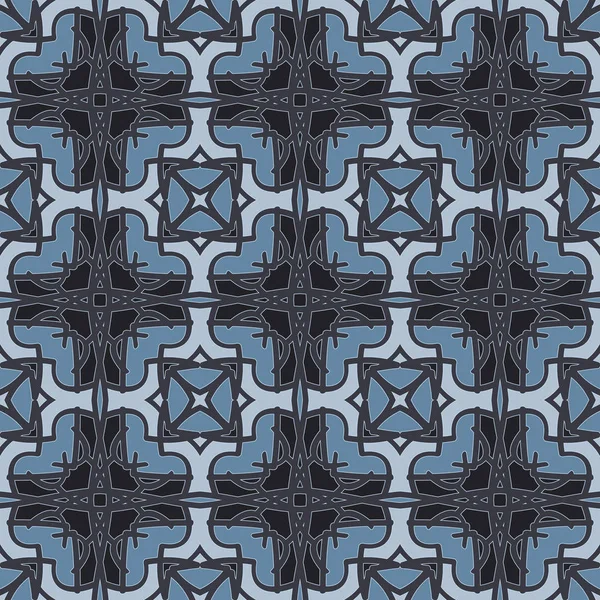 Desen sorunsuz doku vektör arka plan soyut geometrik tasarım. Modern kumaş grafik Tekstil beyaz çizgi zemin dekorasyon illüstrasyon. Yazdırma süs siyah retro kiremit tekrar öğesi sanat.