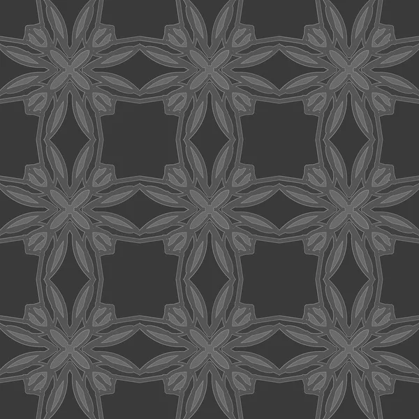 Patrón de textura sin costura vector de fondo diseño geométrico abstracto. Moderna tela gráfica textil línea blanca fondo decoración ilustración. ornamento impresión azulejo retro negro repetición elemento arte . — Archivo Imágenes Vectoriales