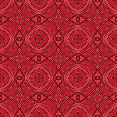 Desen sorunsuz doku vektör arka plan soyut geometrik tasarım. Modern kumaş grafik Tekstil beyaz çizgi zemin dekorasyon illüstrasyon. Yazdırma süs siyah retro kiremit tekrar öğesi sanat.