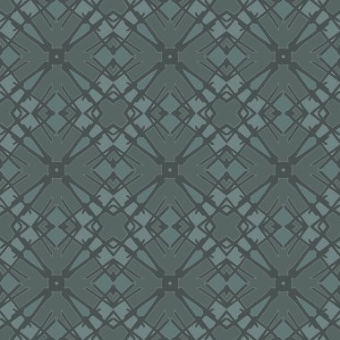 Desen sorunsuz doku vektör arka plan soyut geometrik tasarım. Modern kumaş grafik Tekstil beyaz çizgi zemin dekorasyon illüstrasyon. Yazdırma süs siyah retro kiremit tekrar öğesi sanat.