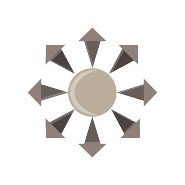 Virüs simge vektör bakteri sembolü işareti bilgisayar hata tasarlamak