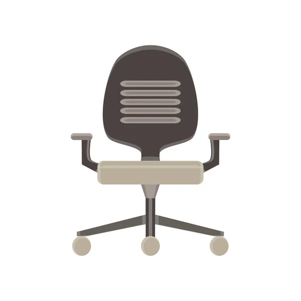 Chair office icon vector illustration furniture business isolated — Stock Vector