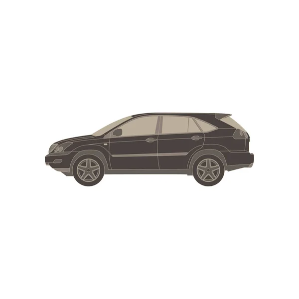 Auto Symbol Vektor Illustration isoliert Symbol Zeichen Transport — Stockvektor