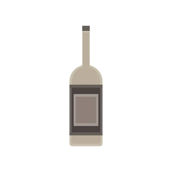 Vino botella vidrio aislado alcohol fondo bebida bodega — Archivo Imágenes Vectoriales