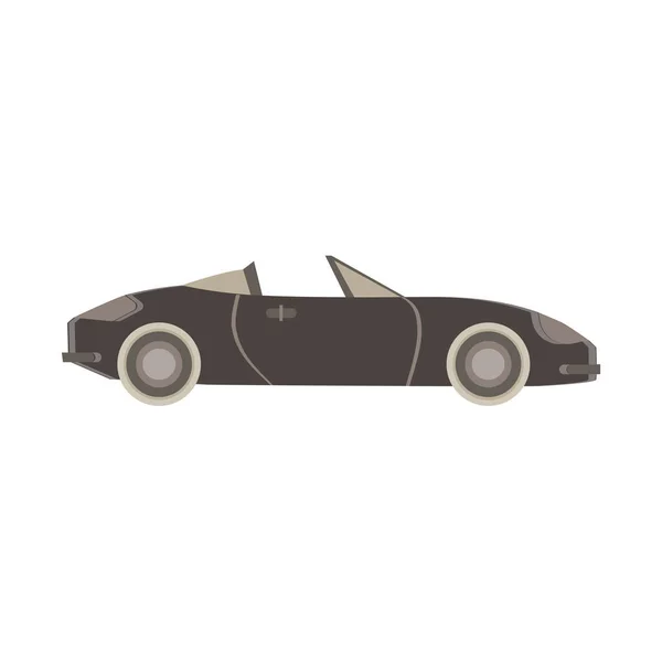 Icono del coche vector ilustración vehículo aislado transporte — Vector de stock