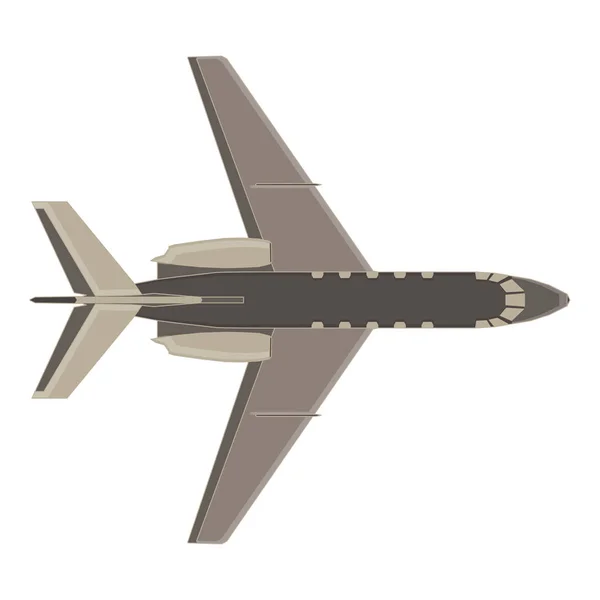 Repülőgép ikon vector plane elszigetelt repülés utazási jet — Stock Vector