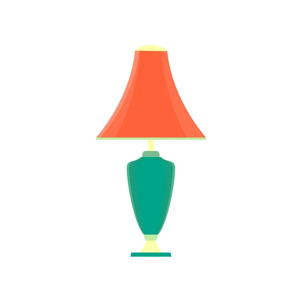 Lampe bureau vectoriel lumière illustration design table icône électrique — Image vectorielle