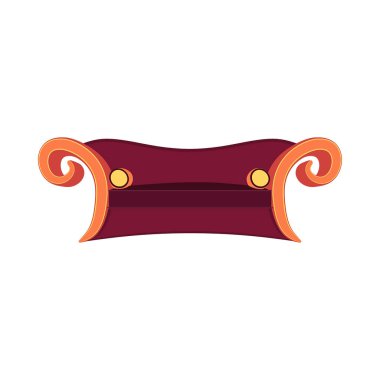 Kanepe ev mobilyaları vektör simge illüstrasyon logo tasarım