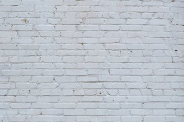 Retro beyaz tuğla duvar doku