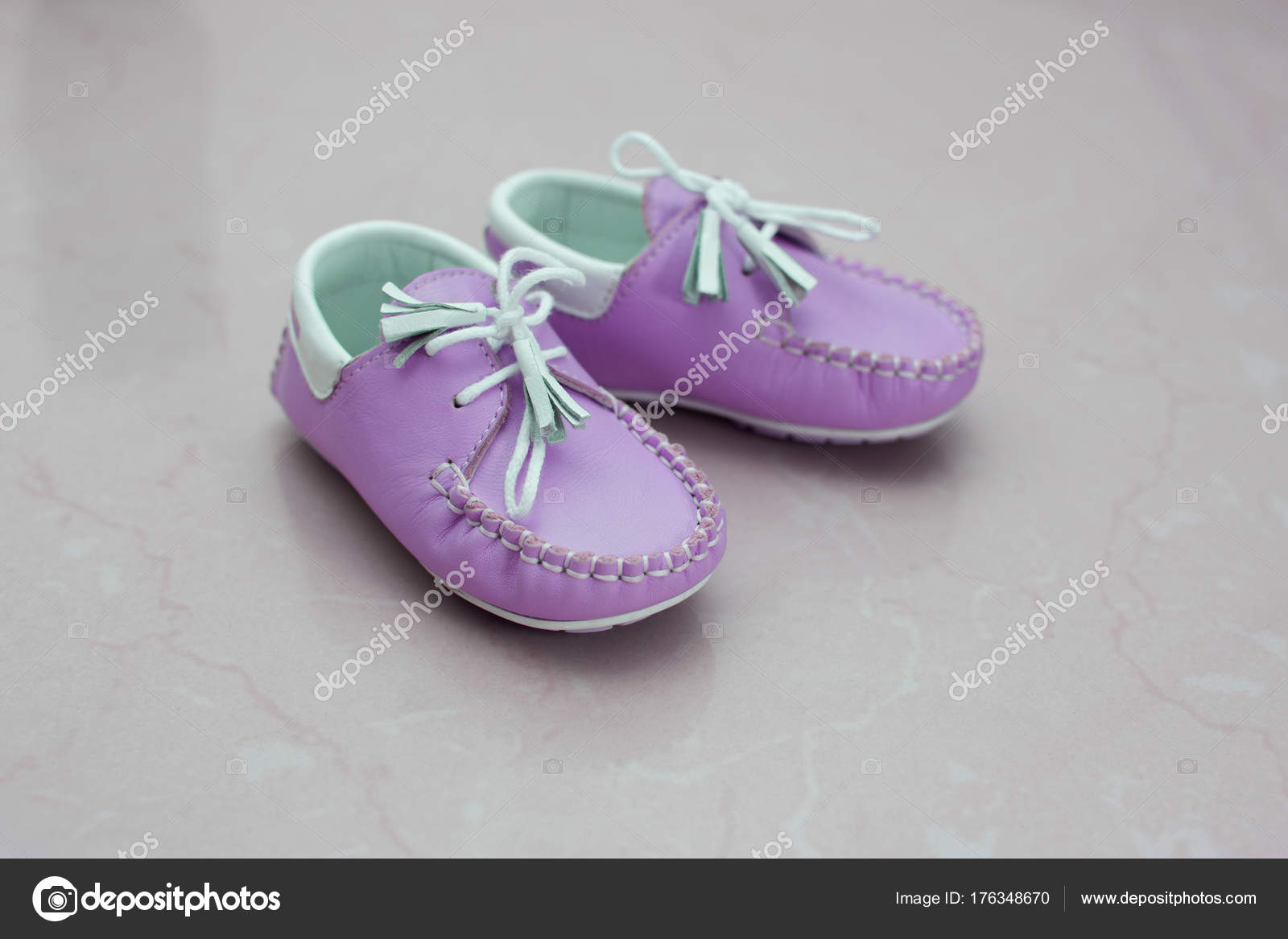 purple childrens shoes