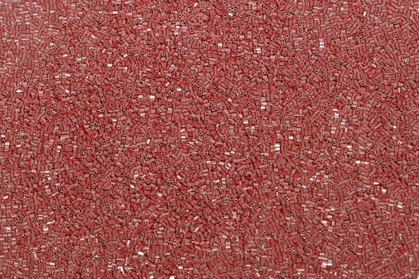 Fabric Sequins Red Colors Fashion Fabric Glitter Sequins — Stock Photo, Image