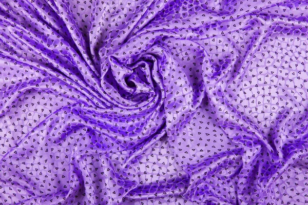 抽象的な休日の背景 紫色の布テクスチャのクローズ アップ — ストック写真