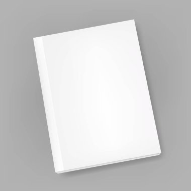 İnce kitap/dergi şablonu