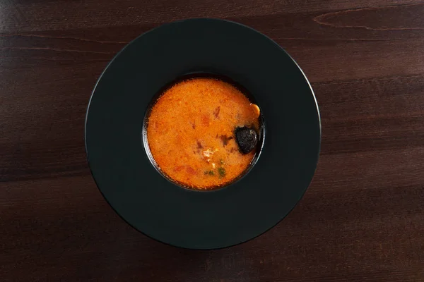 Tradiční španělská Gaspacho polévka — Stock fotografie