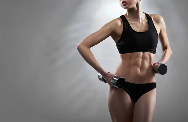 Santé jeune femme de remise en forme — Photo