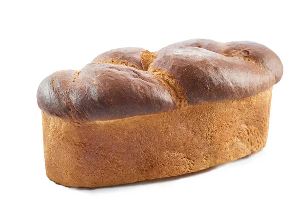 Pan fresco aislado sobre blanco —  Fotos de Stock