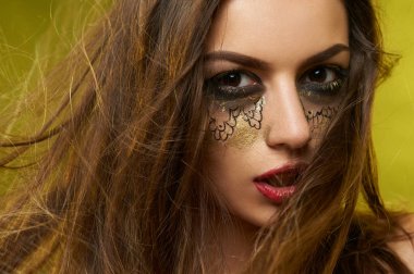 Güzel bir model resmi.