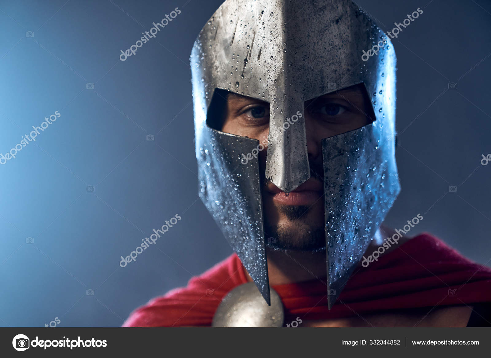 Spartan Ancient Mighty Battle Facial Mask Helmet Armor 