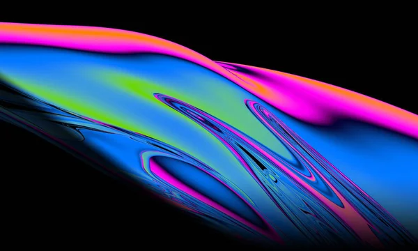 Kreative Fluidwelle Farben Hintergründe. trendige lebendige flüssige Farben — Stockfoto
