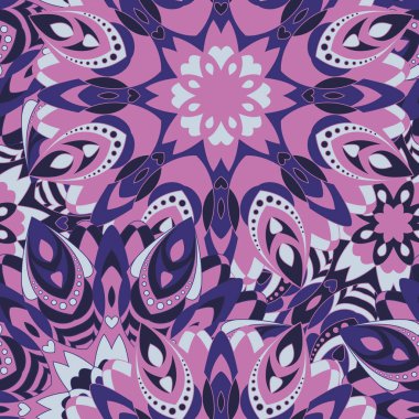 Sorunsuz yuvarlak süsleme desen. Islam, Arapça, Indian, Osmanlı 