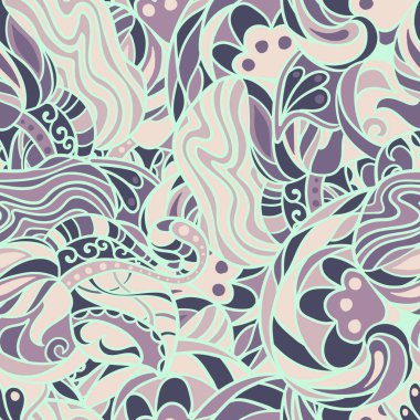 Sorunsuz yuvarlak süsleme desen. Islam, Arapça, Indian, Osmanlı 