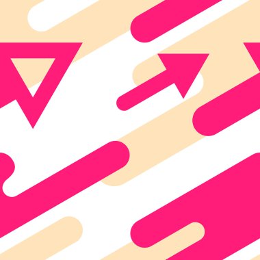 Oklarla modern parlak seamless modeli. Vektör soyut patt