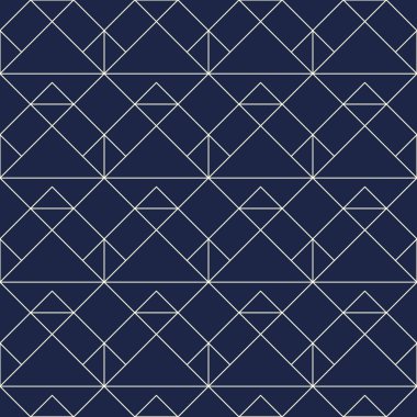 Kesintisiz geometrik desen. Rhombus ile geometrik arka plan bir